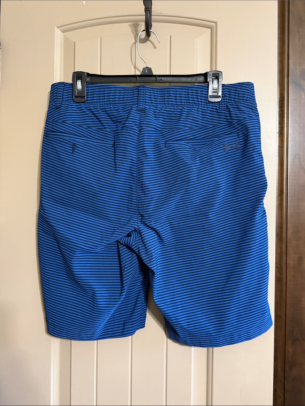 Under Armour Royal Blue Striped Performance Shorts